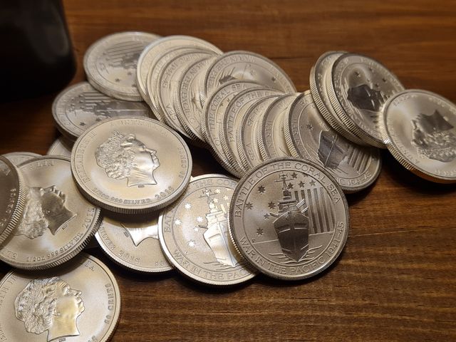 1/2 Oz Battle Of The Coral Sea Australia