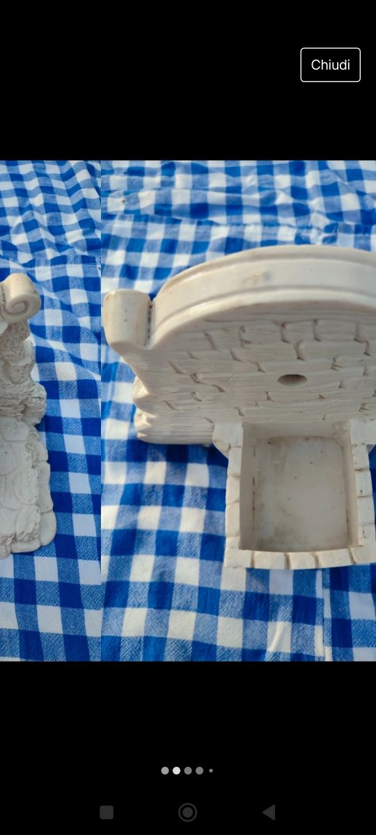 Fontanella in marmo, anche x giardini rocciosi