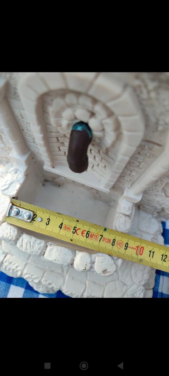 Fontanella in marmo, anche x giardini rocciosi