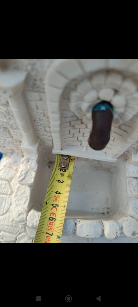 Fontanella in marmo, anche x giardini rocciosi