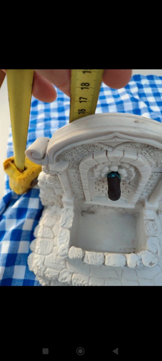 Fontanella in marmo, anche x giardini rocciosi