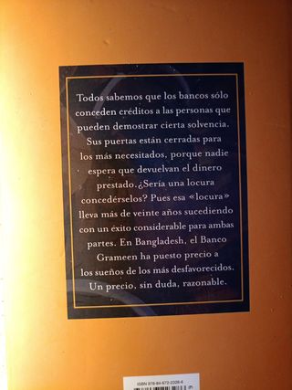 EL PRECIO DE UN SUEÑO. LA AVENTURA DE MUHAMMAD YUNUS Y EL GRAMEEN BANK.