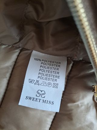 Anorak de Sweet Miss guatado