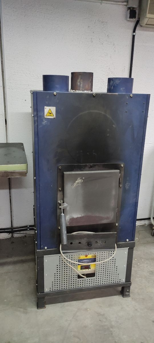 Generador aire caliente leña