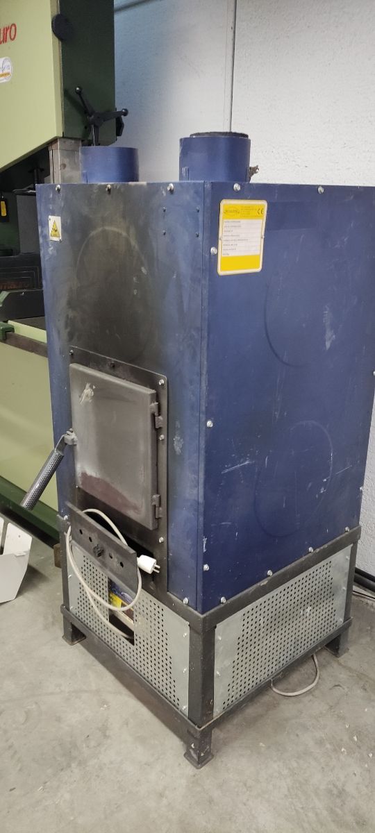 Generador aire caliente leña