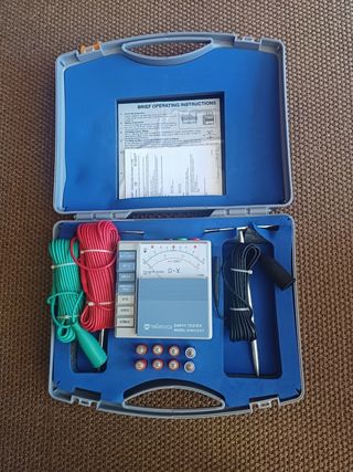 Medidor análogico resistencia de tierra