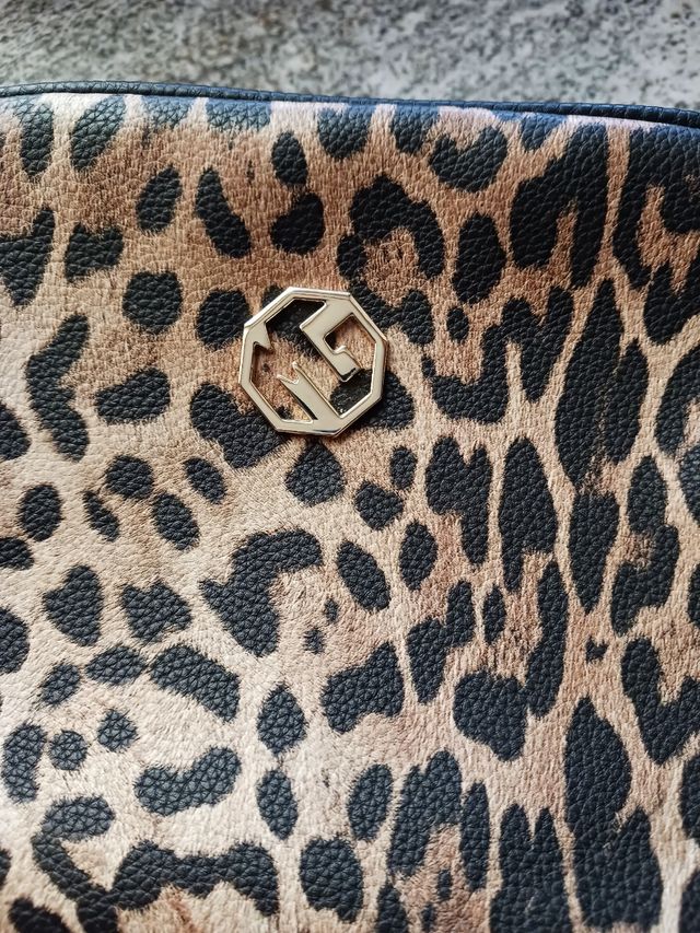 Borsa maculata con tracolla made in Italy