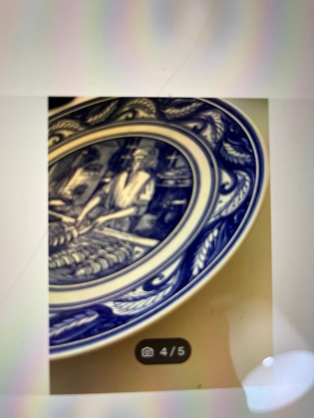 Plato ceramica Delfs Holanda