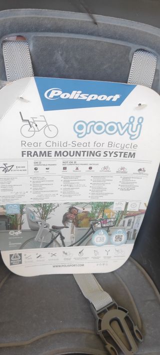 Asiento bicicleta para niños