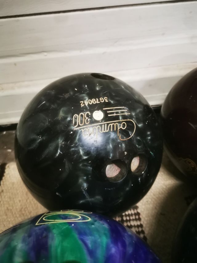 bolas de bolos. Bowling. 9 unidades. Precio unidad