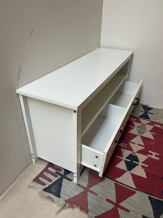 Mueble Blanco Zapatero o Pie de Cama
