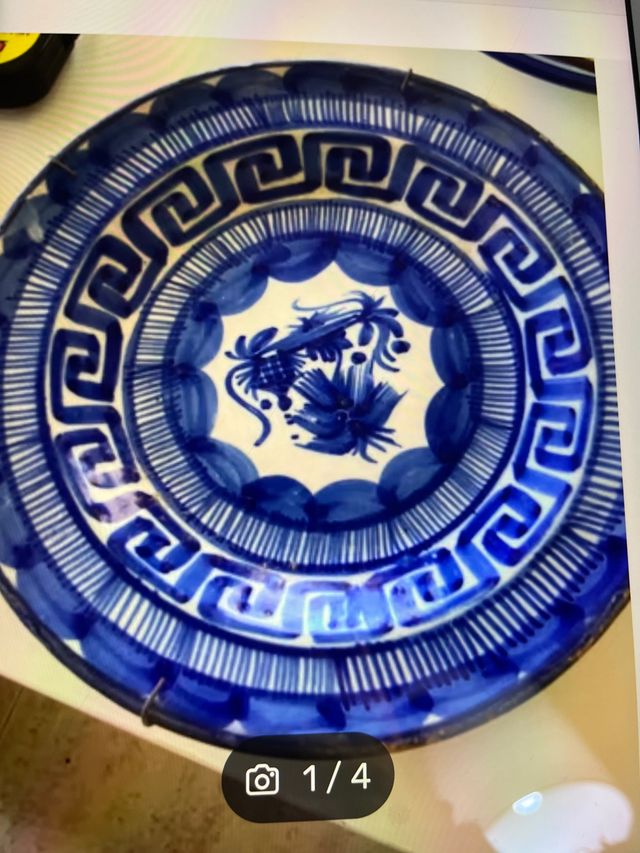 Plato ceramica Manises