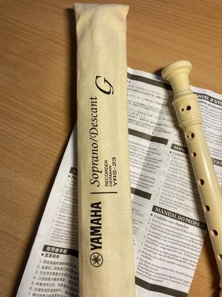 Flauto Yamaha Soprano Descant YRS-23