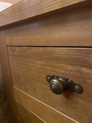 Mesilla cajonera noche madera