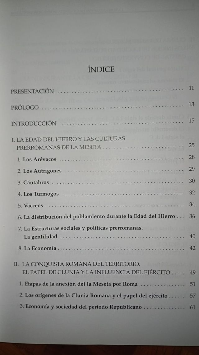 La romanizacion de la meseta norte