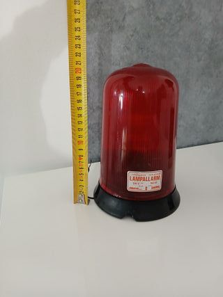 LAMPALLARM LAMPEGGIANTE 24V AC 50W ROSSO SIRENA