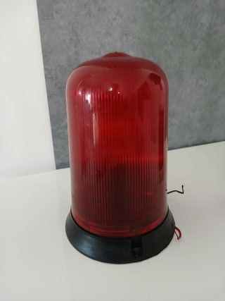 LAMPALLARM LAMPEGGIANTE 24V AC 50W ROSSO SIRENA