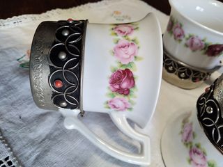 Set tazze da tè porcellana Limoges
