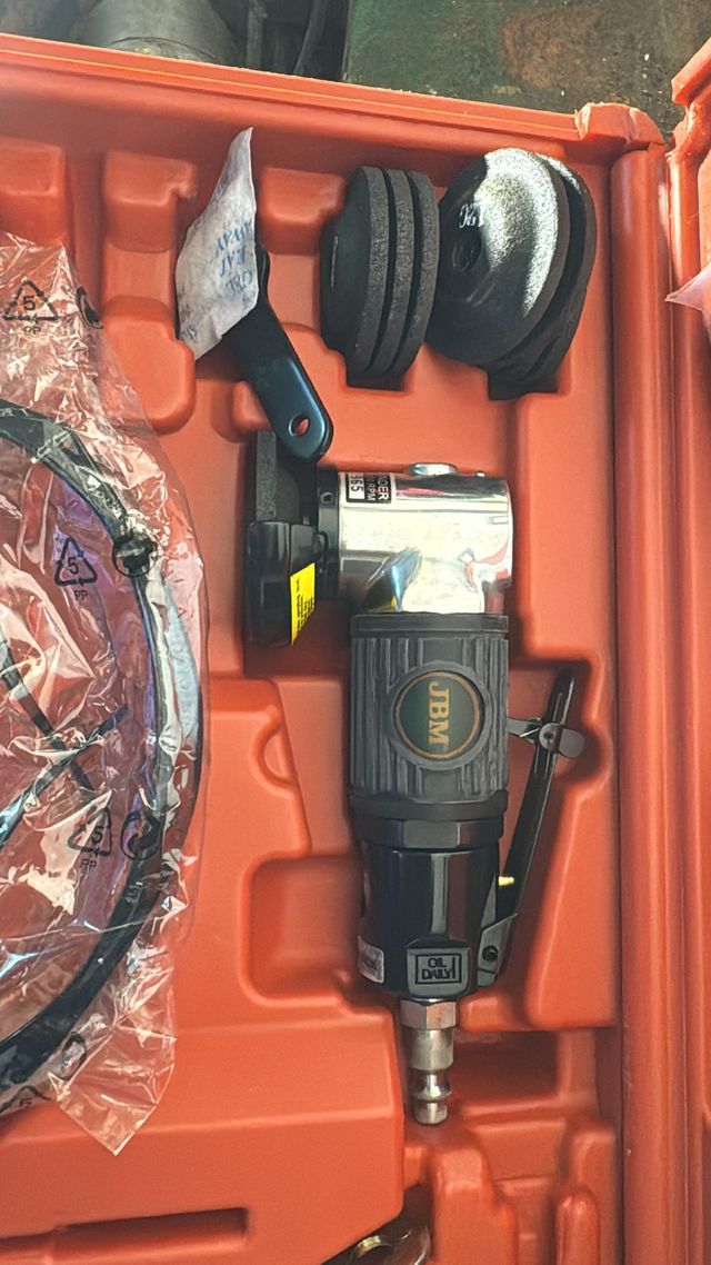 Kit lijadora orbital de composite (2") NUEVA JBM