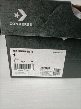 Converse platform arancione donna