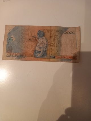 5000 cruzados brasiliane 80-90
