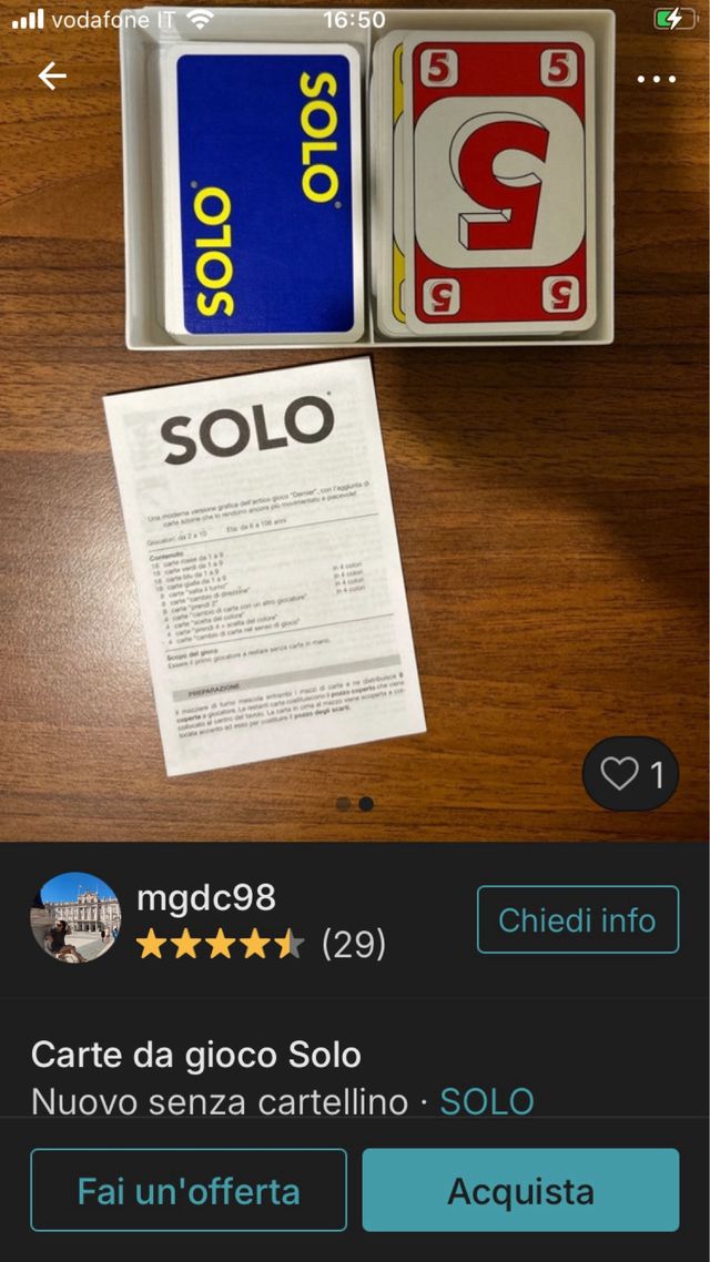 Solo  carte da gioco.