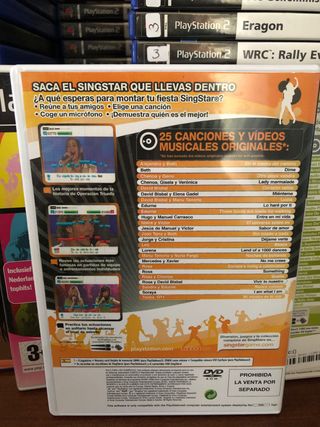 LOTE SINGSTAR desde 3€