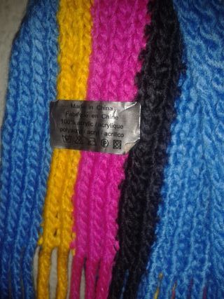 bufanda nueva