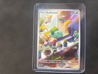 Carta Bulbasaur Pokémon corona astral