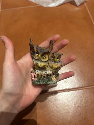 Figura decorativa búhos