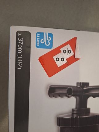 Colchoneta hinchable e inflador