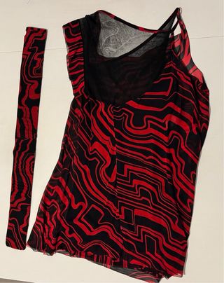 Abito elegante rosso