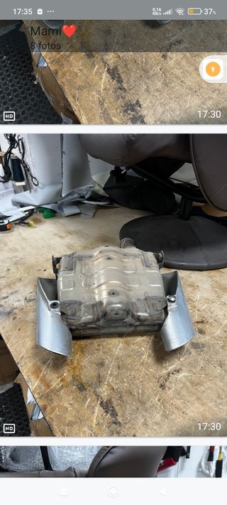 Tubo de escape Suzuki gsr