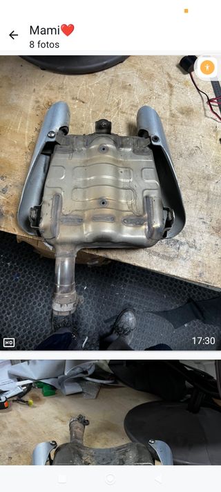 Tubo de escape Suzuki gsr