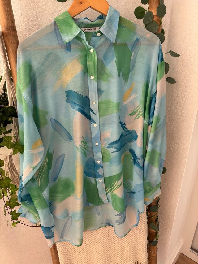 Camisa mujer Stradivarius