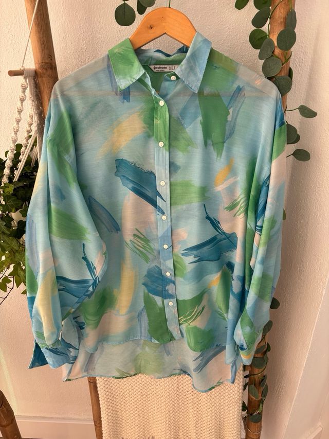 Camisa mujer Stradivarius