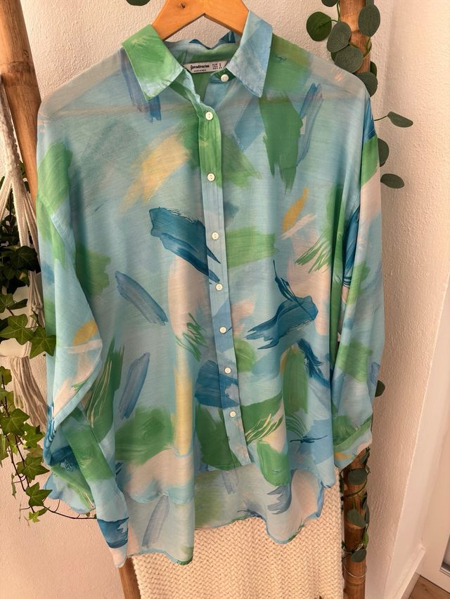 Camisa mujer Stradivarius