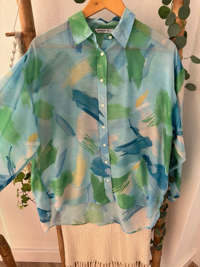 Camisa mujer Stradivarius