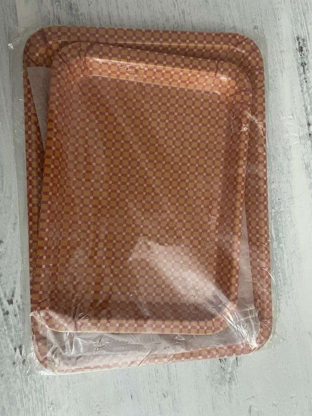 Set de 2 bandejas por estrenar