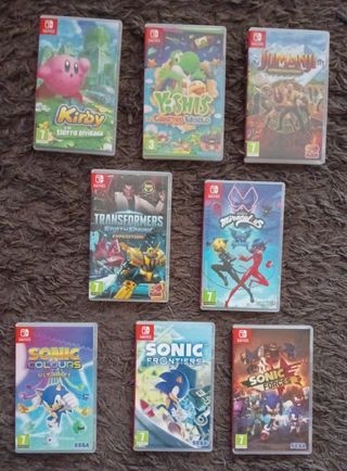 Juegos nintendo switch