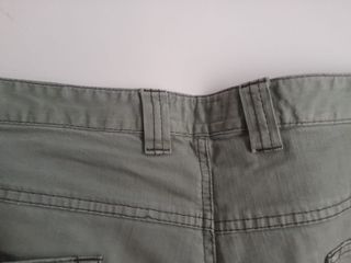 Pantalone in tessuto grigio- verde taglia 52 Sergi