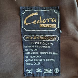 📢 👀 ¡LIQUIDACION ! ABRIGO MUJER PIEL SINTETICA