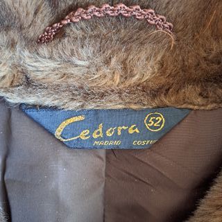 📢 👀 ¡LIQUIDACION ! ABRIGO MUJER PIEL SINTETICA