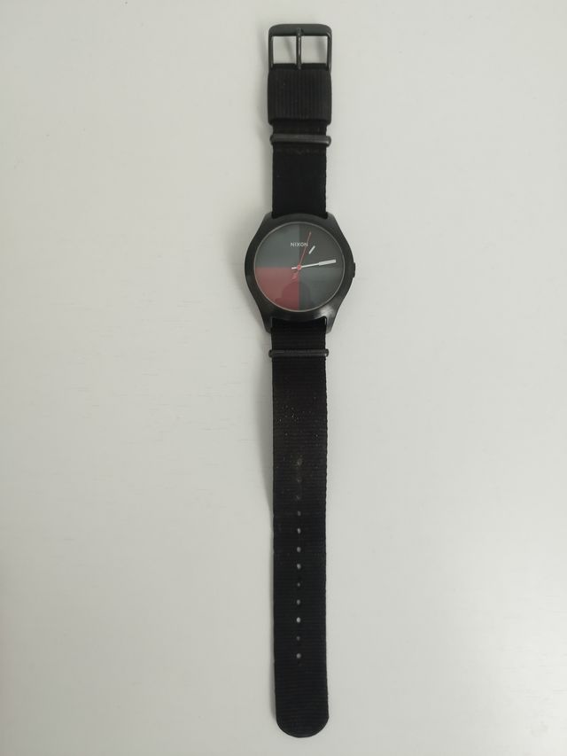 Reloj de pulsera, Marca Nixon, Negro