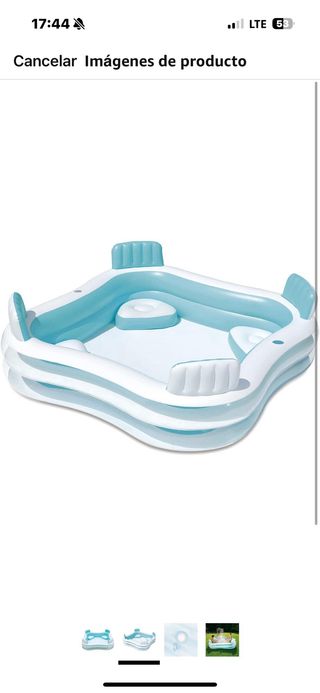 PISCINA INCHABLE CON ASIENTOS