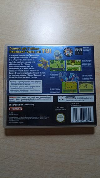 Pokémon Mystery Dungeon Squadra Blu Completo DS