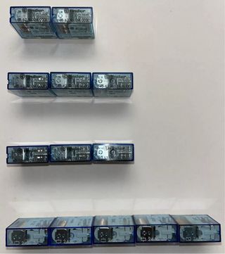 FINDER RELÈ STOCK 13 RELÈ 24V DC 8/10A 250V AC