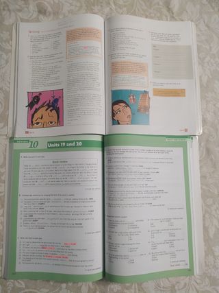 Libros de cursos de inglés 