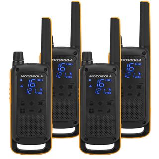 Maletín con 4 walkies MOTOROLA T-82 EXTREME PMR446