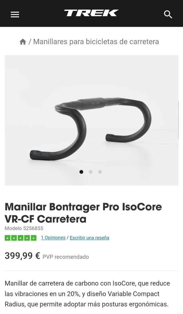 Juego Manillar y Potencia Bontrager